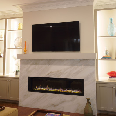 Remodeled Fireplace