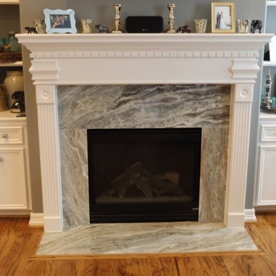 After Montrose Fireplace