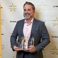 Kevin three awards website