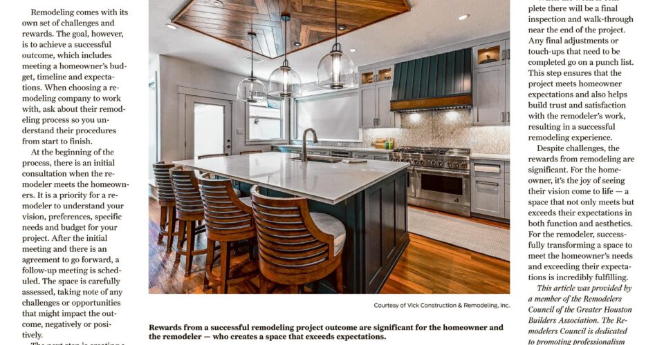 Vick Successful Remodels Nov 30 2025